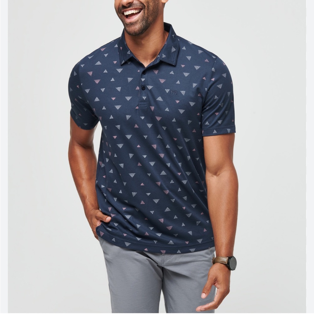 Travis Mathew Home Break Polo Men’s Shirt✨